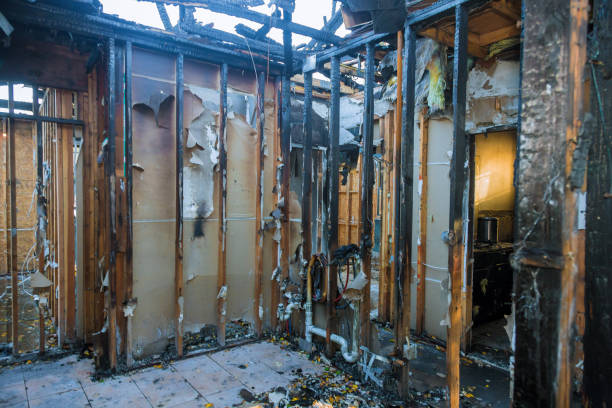 Professional Soot Cleanup technician working in Lihue, HI